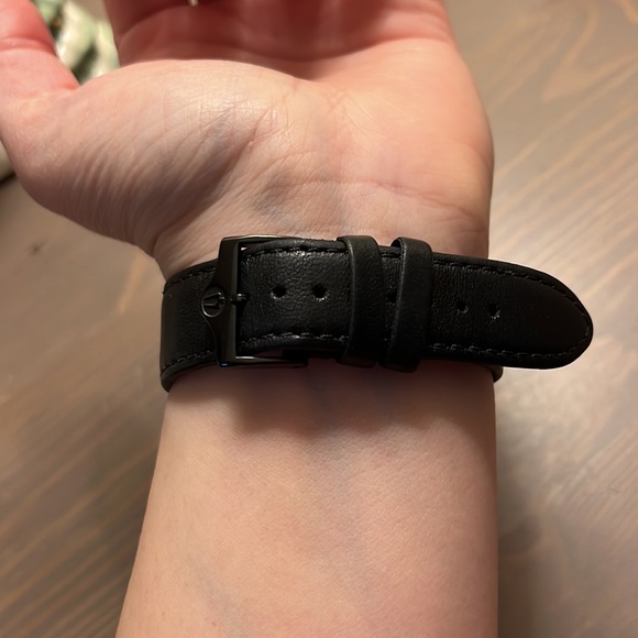 Bulova Black Watch with Silver Accents 98D124 - Picture 6 of 8